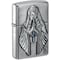 Zippo 2024 Zippo Praying Woman Emblem, Brushed Chrome ZIP-49756 - alternate 3